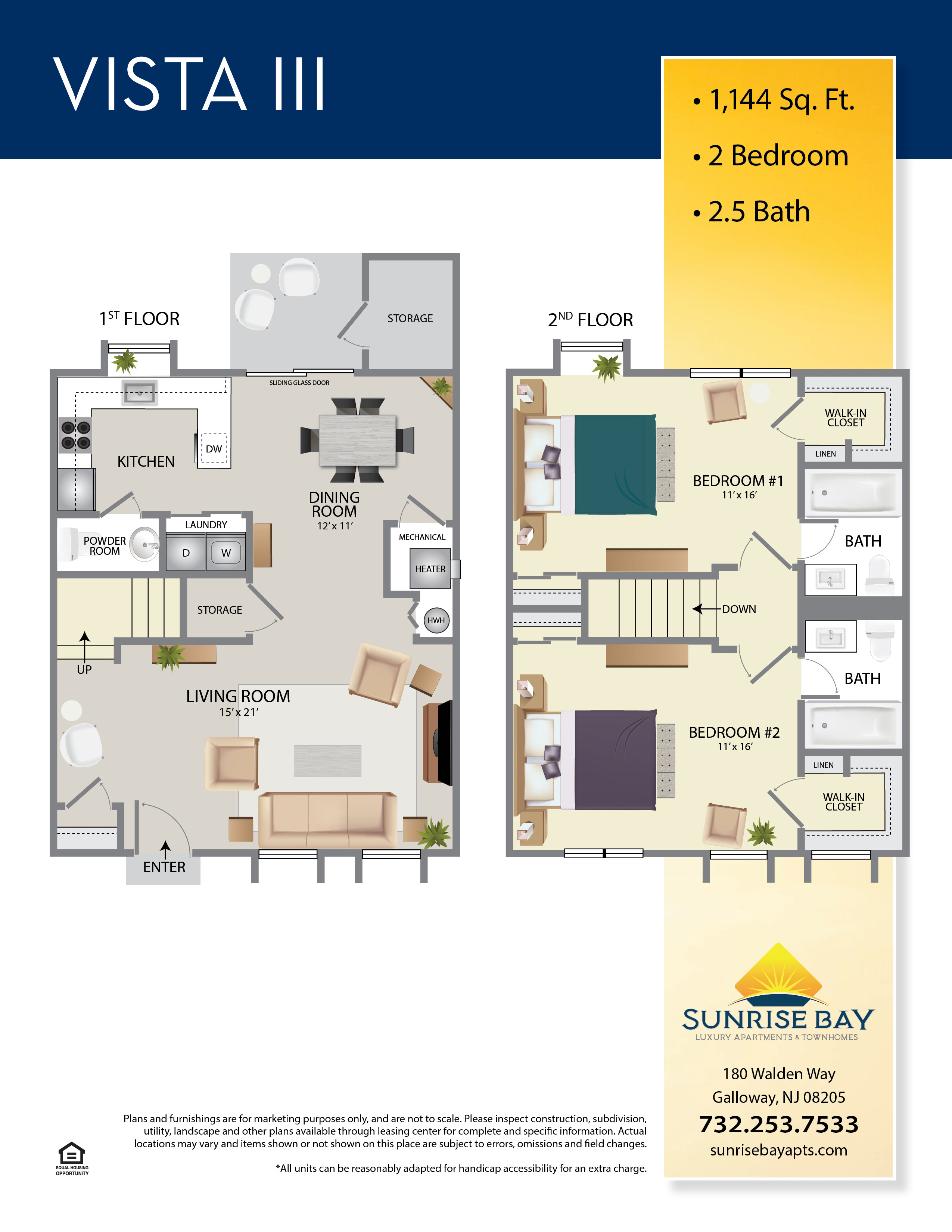 Sunrise Bay Apartment Floor Plan